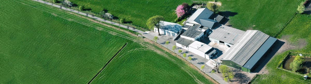 Luftaufnahme Landschlachterei Bernd Thies